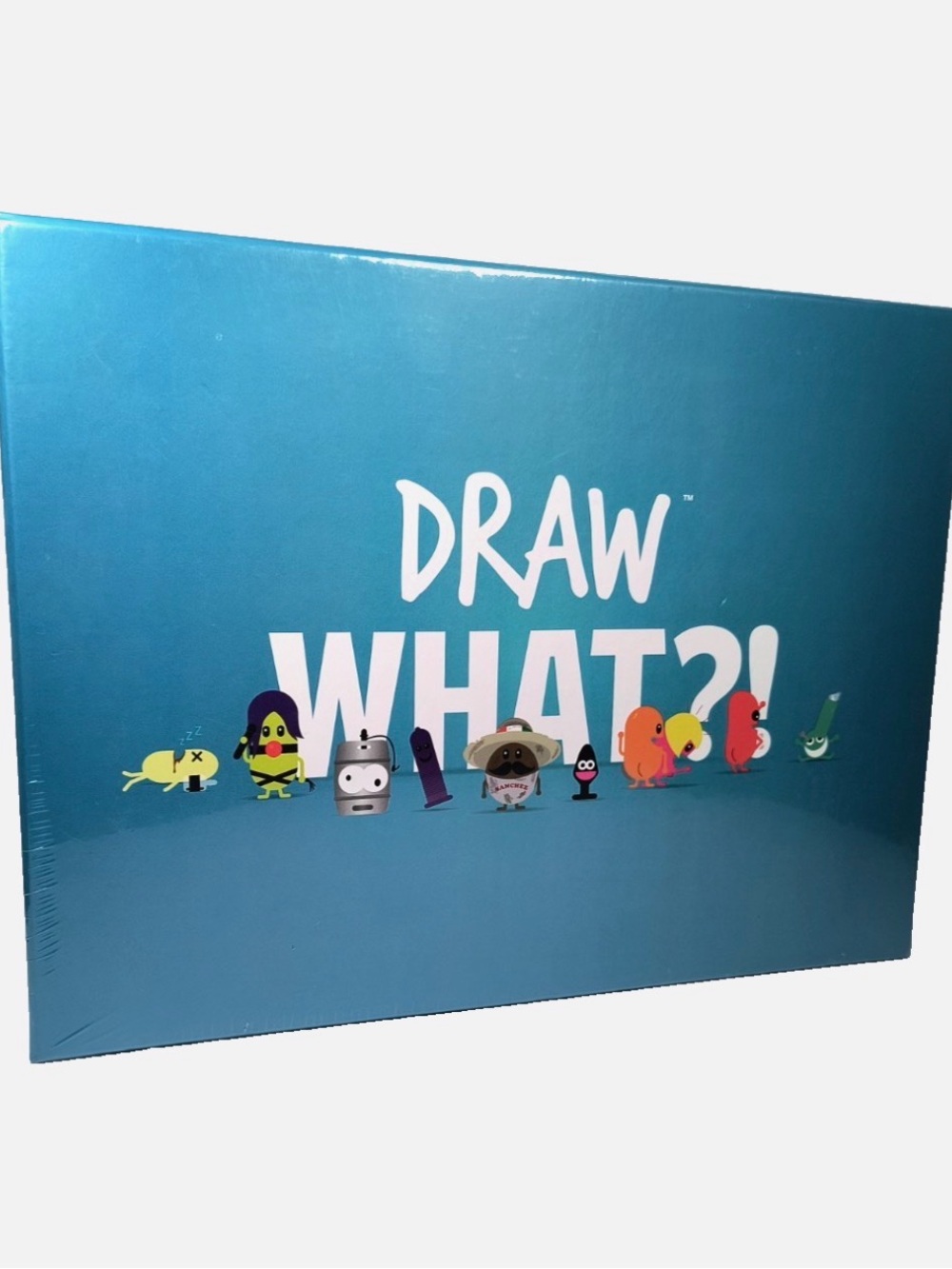 Draw What?! Party Game - Charades and white board drawing